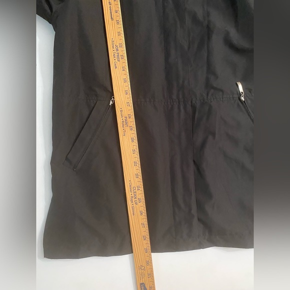 Relativity Lightweight Jacket, Solid Black, full Zipper Front Small Relaxed Fit - Picture 4 of 14